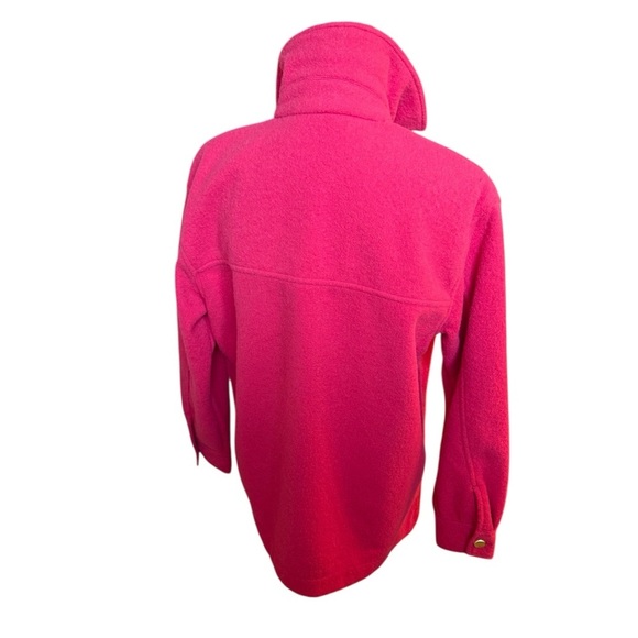 JOIE Hot Pink Shackett with Gold Buttone - Picture 8 of 11